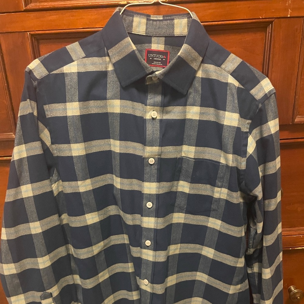 Untuckit Flannel Vougeot shirt M